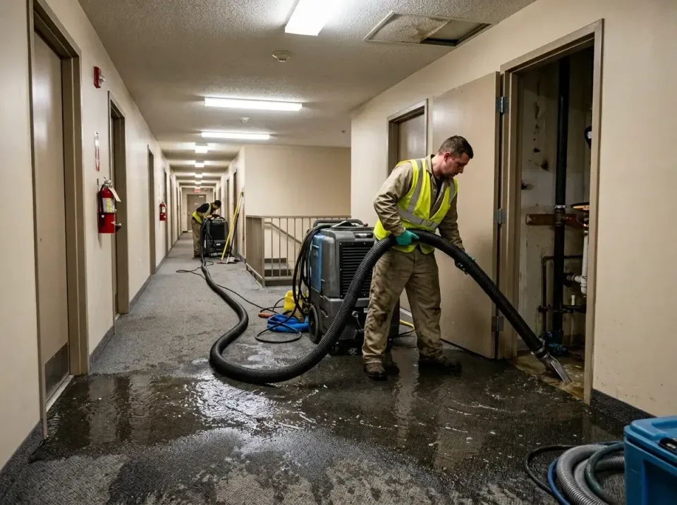 multi-unit-apartment-hallway-f-005 — frequently asked questions, Emergency Burst Pipe Water Extraction & Removal in Hartvill…